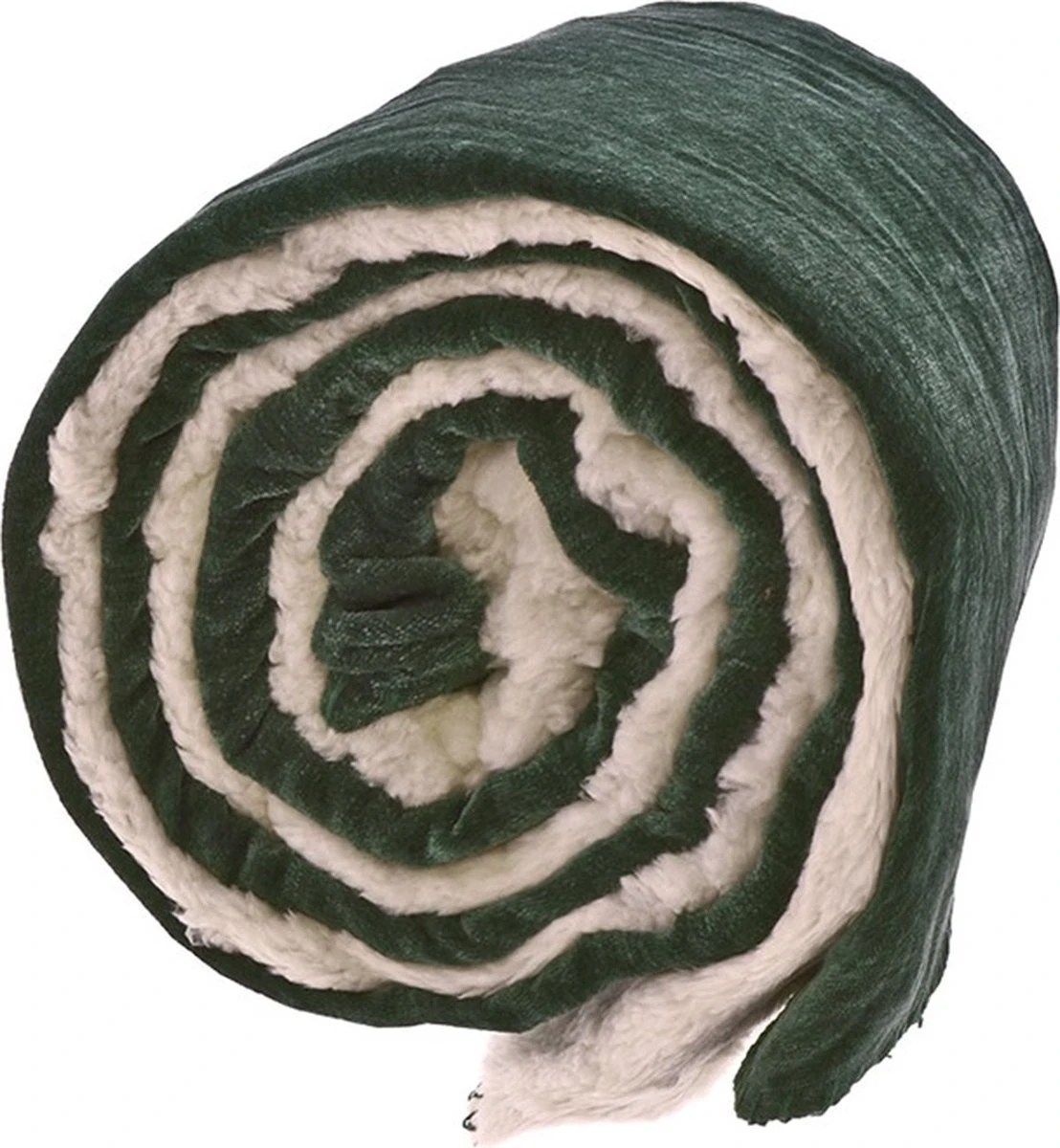 Unique Living | Plaid Oskar 130x180cm Dark Green 1 Unique Living | Plaid Oskar 130x180cm Dark Green