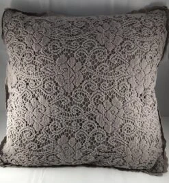 Unique Living Sierkussen Ariane Kant Chateau Grey / Kaki