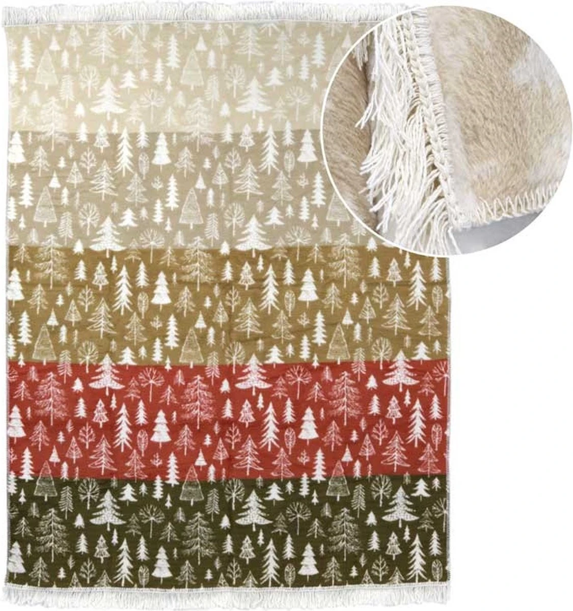 Unique Living - Plaid Arthur 150x200cm Dessin 1 1 Unique Living - Plaid Arthur 150x200cm Dessin 1