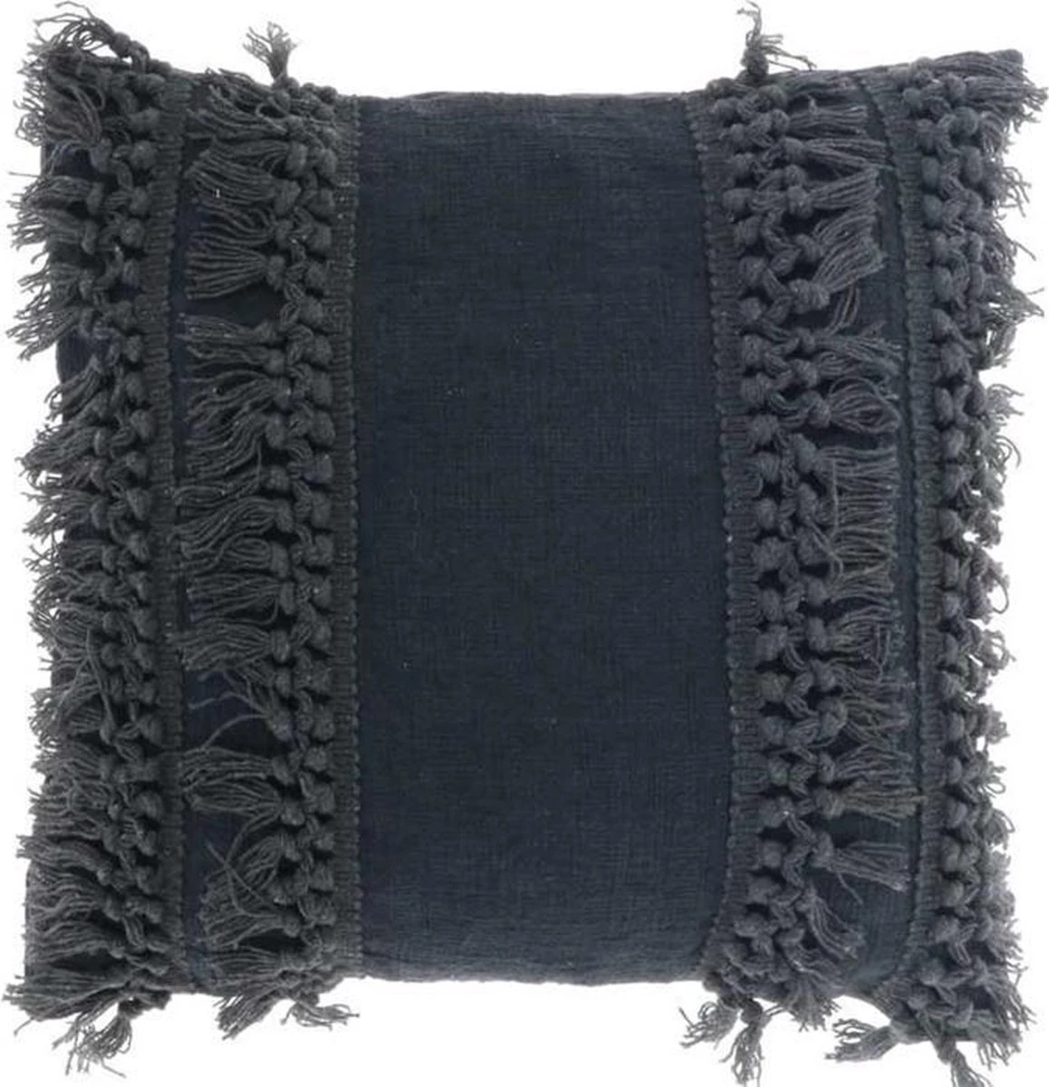 Unique Living | Kussen Saba 45x45cm Dark Grey | Kussen Woonkamer Of Slaapkamer 1 Unique Living | Kussen Saba 45x45cm Dark Grey | Kussen Woonkamer Of Slaapkamer