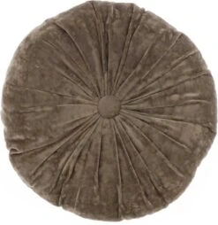 Unique Living - Kussen Tatum 40cm Ø Coconut