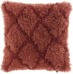 Unique Living | Kussen Felix 45x45cm Redwood | Kussen Woonkamer Of Slaapkamer