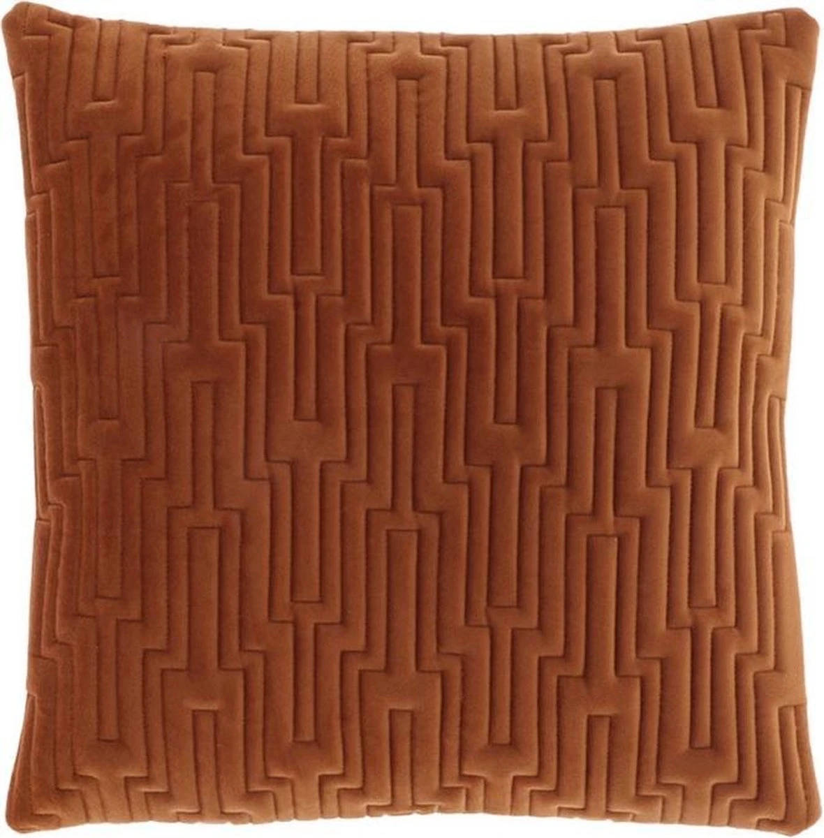 Unique Living - Kussen Jaimy 45x45cm Terra 1 Unique Living - Kussen Jaimy 45x45cm Terra