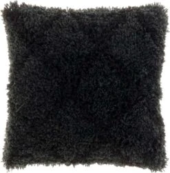 Unique Living | Kussen Felix 45x45cm Black | Kussen Woonkamer Of Slaapkamer