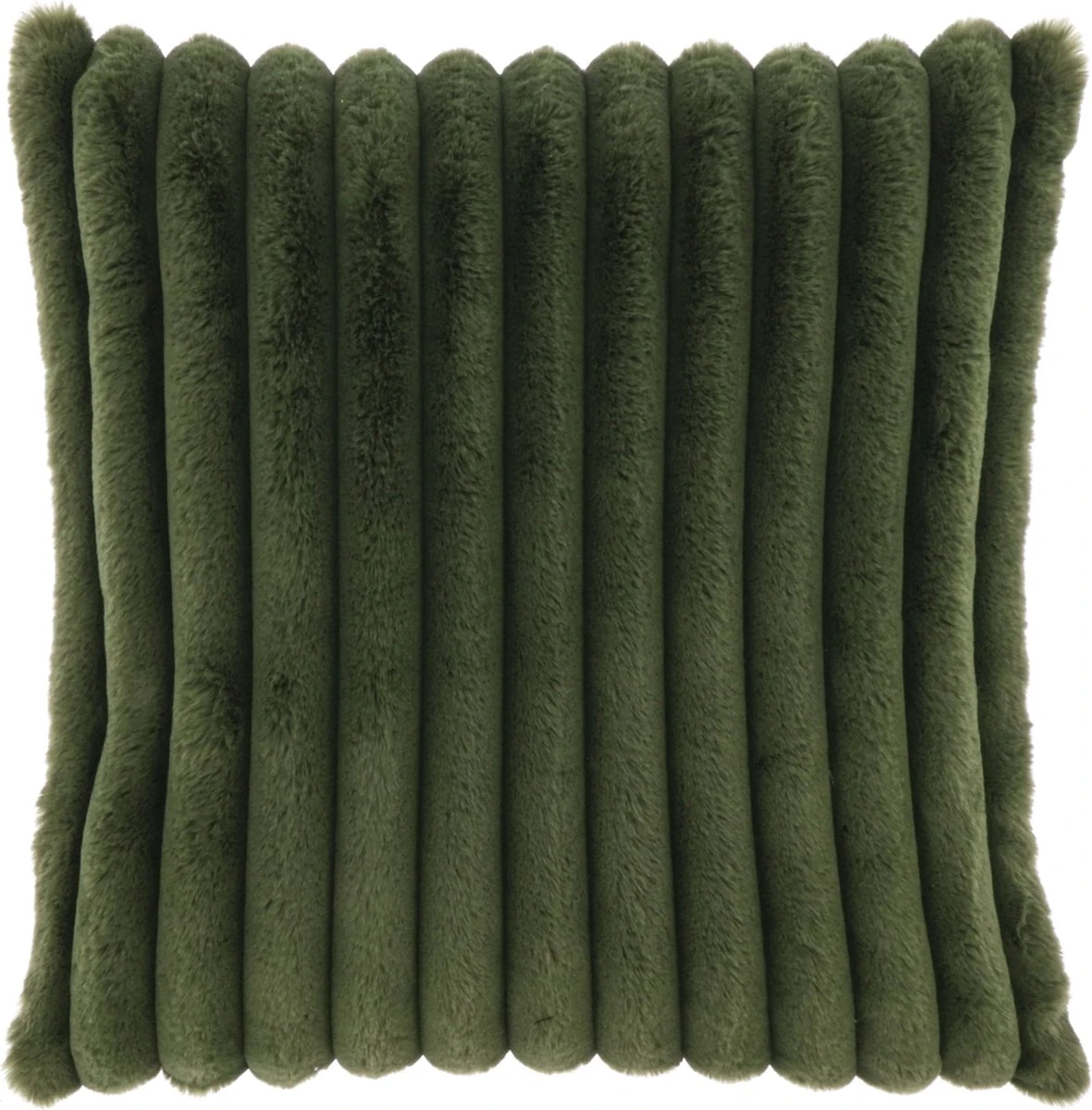 Unique Living Sierkussen Peppe - Polyester - Groen - 45 X 45 Cm (BxH) 1 Unique Living Sierkussen Peppe - Polyester - Groen - 45 X 45 Cm (BxH)