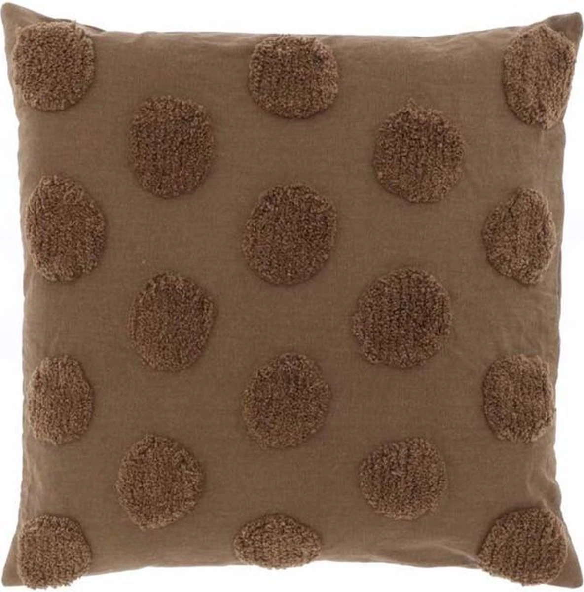 Unique Living - Kussen Giel 45x45cm Coconut 1 Unique Living - Kussen Giel 45x45cm Coconut