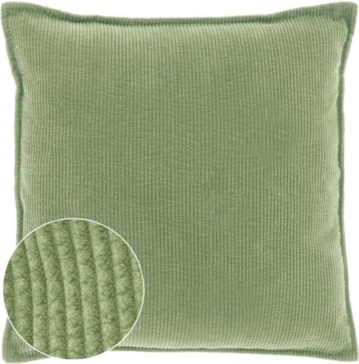 Unique Living - Kussen Janna 45x45cm Nile Green 1 Unique Living - Kussen Janna 45x45cm Nile Green