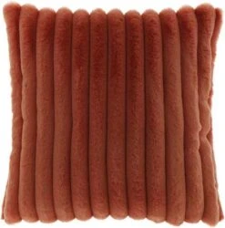 Unique Living | Kussen Peppe 45x45cm Redwood | Kussen Woonkamer Of Slaapkamer