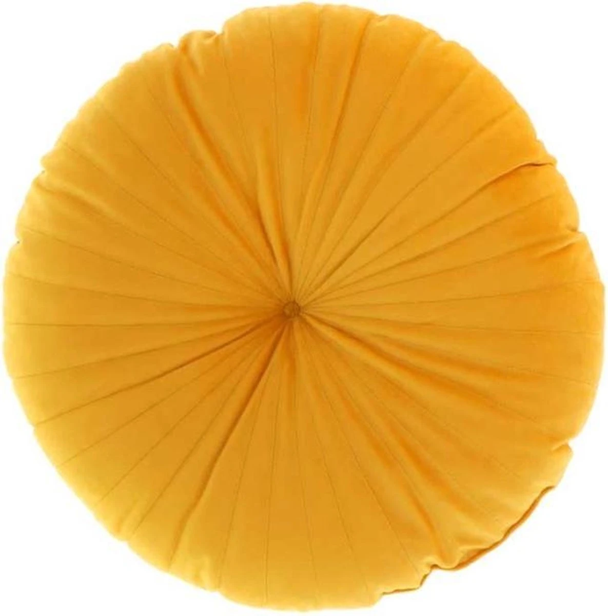 Unique Living | Kussen Rondo 40cm Ø Yellow Gold | Kussen Woonkamer Of Slaapkamer 1 Unique Living | Kussen Rondo 40cm Ø Yellow Gold | Kussen Woonkamer Of Slaapkamer