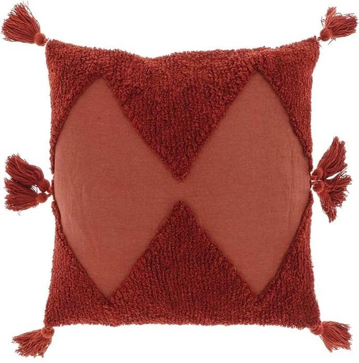 Unique Living - Kussen Jef 45x45cm Terra 1 Unique Living - Kussen Jef 45x45cm Terra