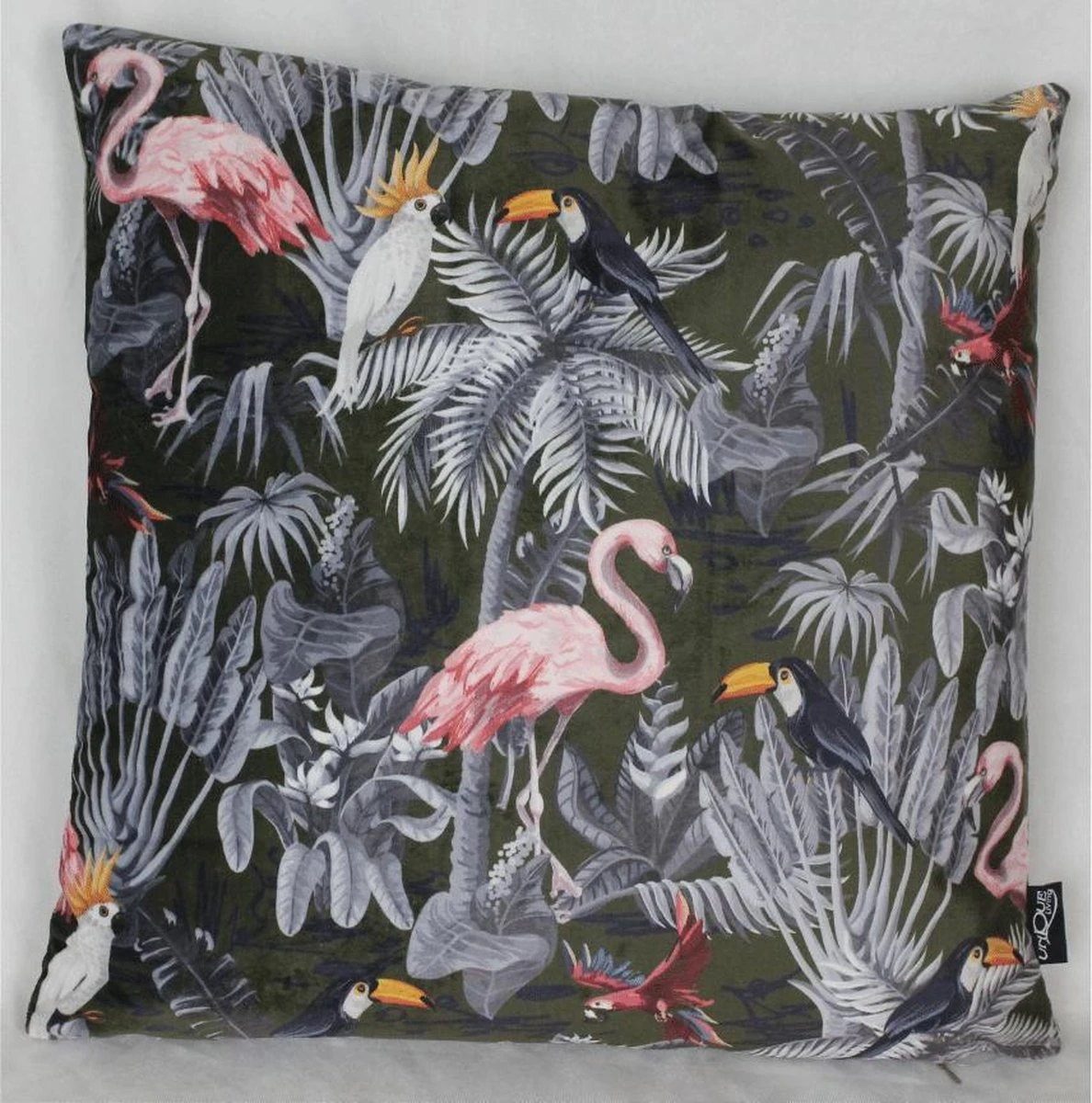 Unique Living | Kussen Yura Print 45x45cm Dessin 4 | Kussen Woonkamer Of Slaapkamer 2 Unique Living | Kussen Yura Print 45x45cm Dessin 4 | Kussen Woonkamer Of Slaapkamer - Afbeelding 2