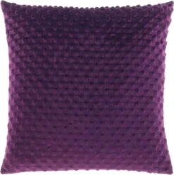 Unique Living - Kussen Kaat 45x45cm Dark Purple