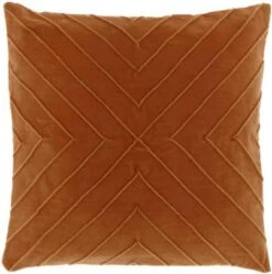 Unique Living | Kussen Silva 45x45cm Leather Brown | Kussen Woonkamer Of Slaapkamer