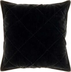 Unique Living - Kussen Doutzen 45x45cm Black