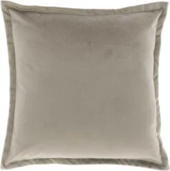 Unique Living | Kussen Kylie 60x60cm Chateau Grey | Kussen Woonkamer Of Slaapkamer