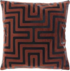 Unique Living | Kussen Mason 45x45cm Redwood | Kussen Woonkamer Of Slaapkamer