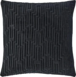 Unique Living - Kussen Jaimy 45x45cm Black