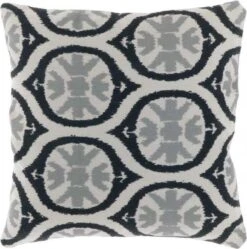 Unique Living - Kussen Diego 45x45cm Black-decoratie-woonaccessoires-met Binnenkussen-kussen Woonkamer-beide Kanten Te Gebruiken-sierkussen-kussentjes Woonkamer