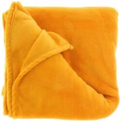 Unique Living - Plaid Claudi 150x200cm Mango