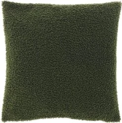 Unique Living Sierkussen Romie - Polyester - Groen - 45 X 45 Cm (BxH)