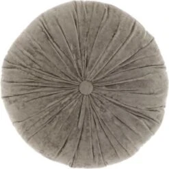 Unique Living - Kussen Tatum 50cm Ø Chateau Grey