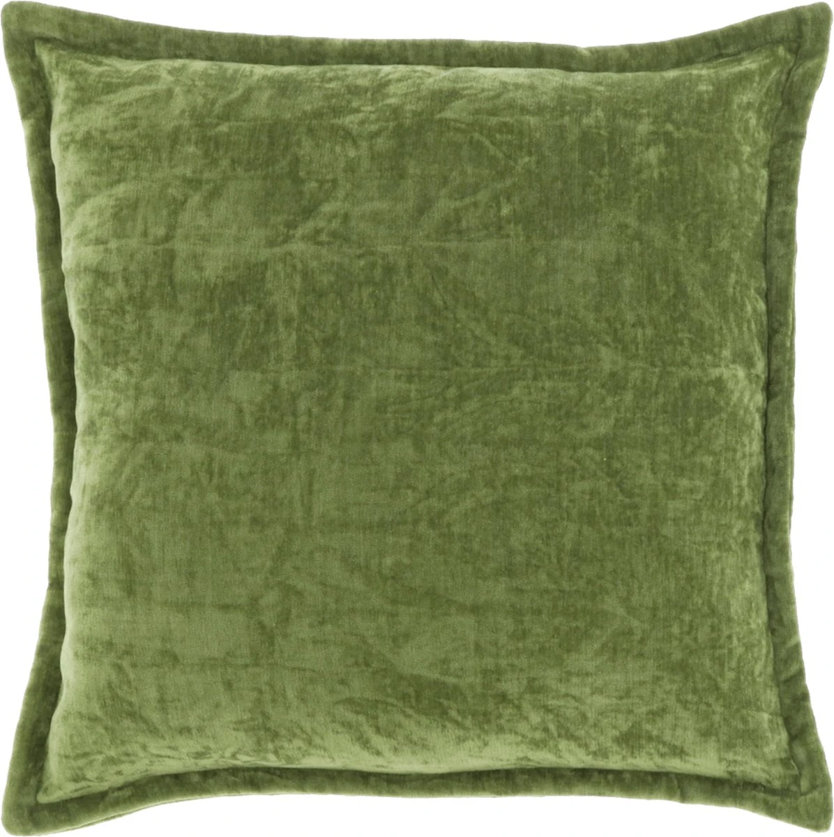 Unique Living Sierkussen Viola - 45x45cm - Olive Green 2 Unique Living Sierkussen Viola - 45x45cm - Olive Green - Afbeelding 2