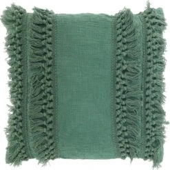 Unique Living Sierkussen Saba 45x45 Cm - Hedge Green