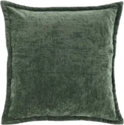 Unique Living Sierkussen Viola - 45x45cm - Laurel Green