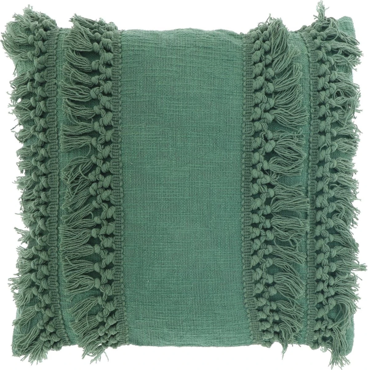 Unique Living Sierkussen Saba 45x45 Cm - Hedge Green 1 Unique Living Sierkussen Saba 45x45 Cm - Hedge Green