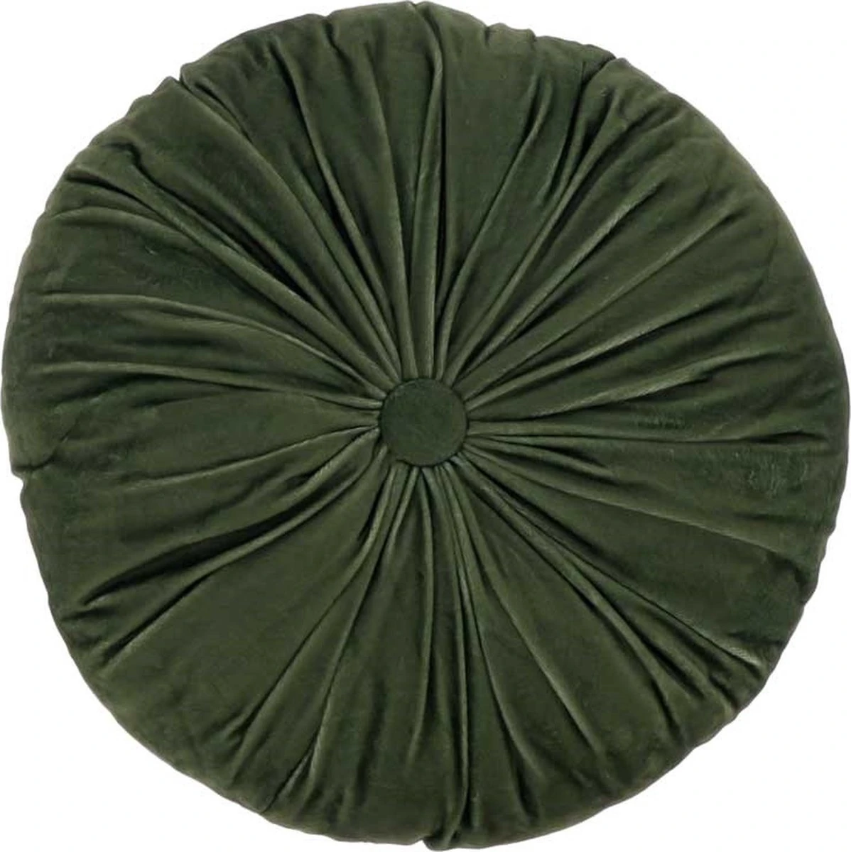Unique Living - Kussen Tatum 40cm Ø Winter Green 1 Unique Living - Kussen Tatum 40cm Ø Winter Green