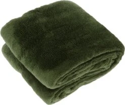 Unique Living Plaid Justin - Polyester - Groen - 150 X 200 X 0 Cm (BxHxD)