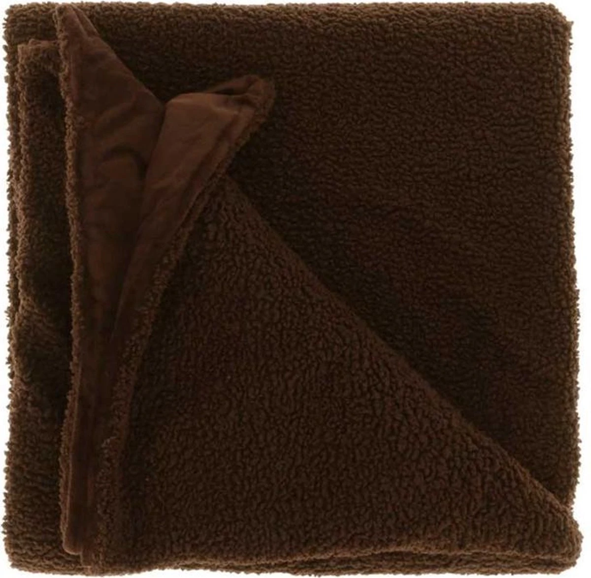 Unique Living | Plaid Romie 150x200cm Bison Brown 1 Unique Living | Plaid Romie 150x200cm Bison Brown