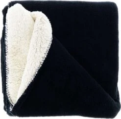 Unique Living - Plaid Tommie 130x180cm Black