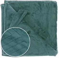 Unique Living - Plaid Auke 150x200cm Mineral Blue