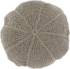 Unique Living - Kussen Dora 45cm Ø Chateau Grey