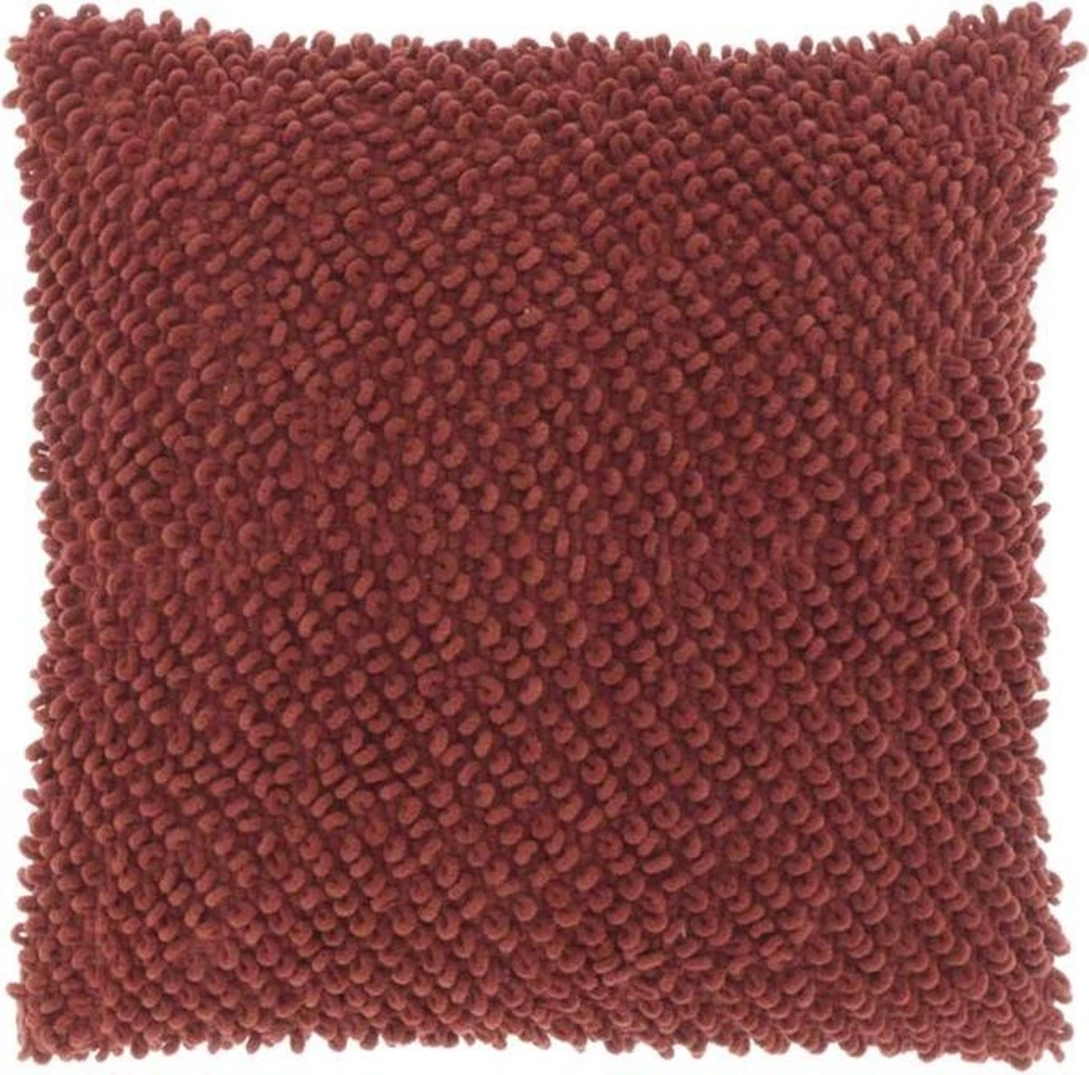 Unique Living | Kussen Wiebe 45x45cm Redwood | Kussen Woonkamer Of Slaapkamer