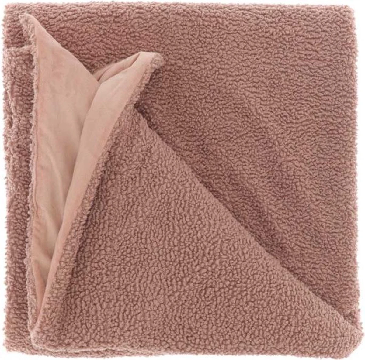 Unique Living | Plaid Romie 150x200cm Old Pink 1 Unique Living | Plaid Romie 150x200cm Old Pink