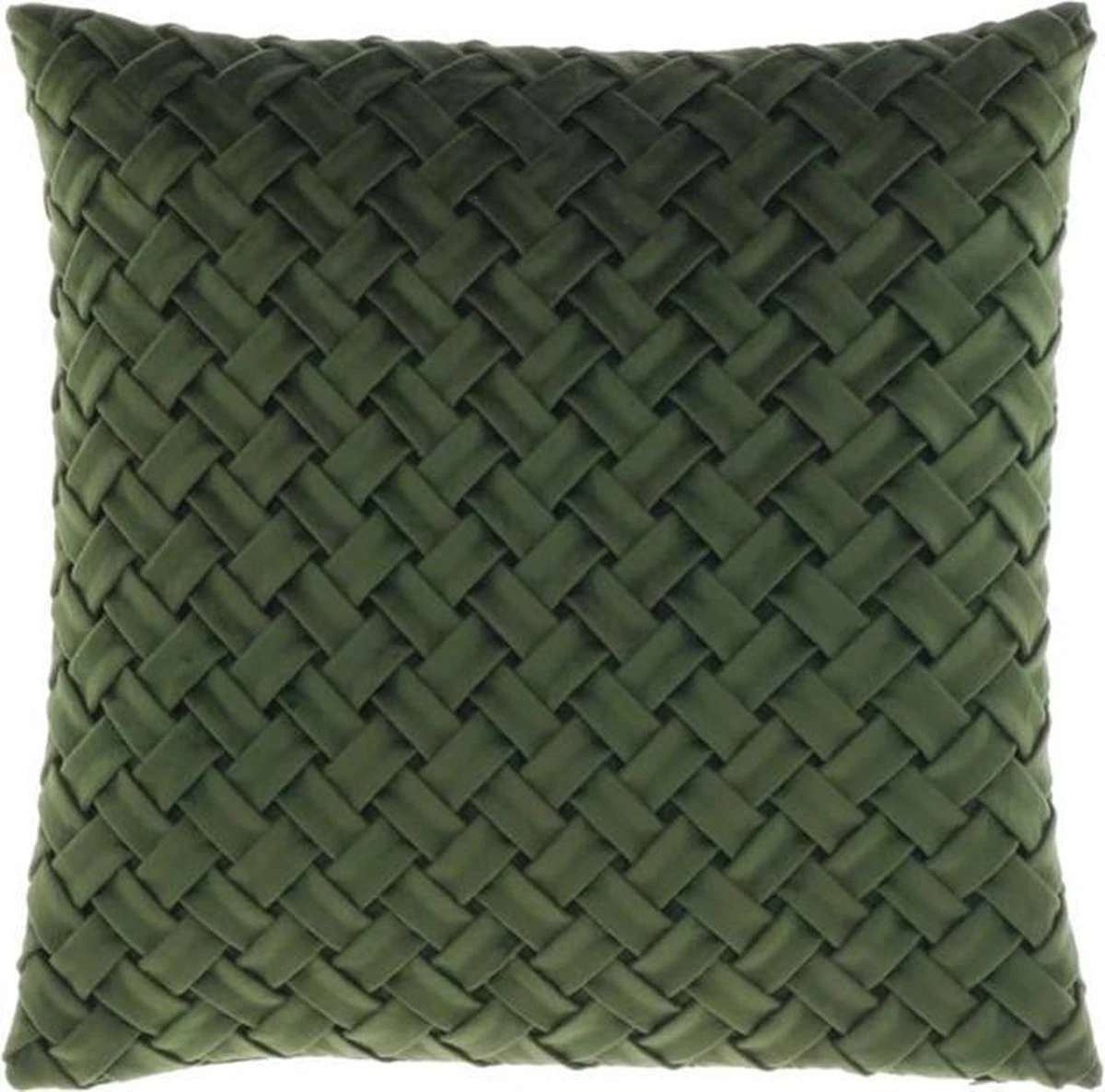 Unique Living - Kussen Mauro 45x45cm Pesto 1 Unique Living - Kussen Mauro 45x45cm Pesto