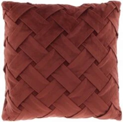Unique Living | Kussen Viktor 45x45cm Redwood | Kussen Woonkamer Of Slaapkamer