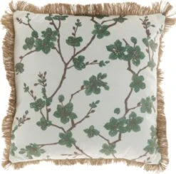 Unique Living Sierkussen Hava 45x45 Cm - Hedge Green