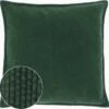 Unique Living | Kussen Janna 45x45cm Dark Green | Kussen Woonkamer Of Slaapkamer