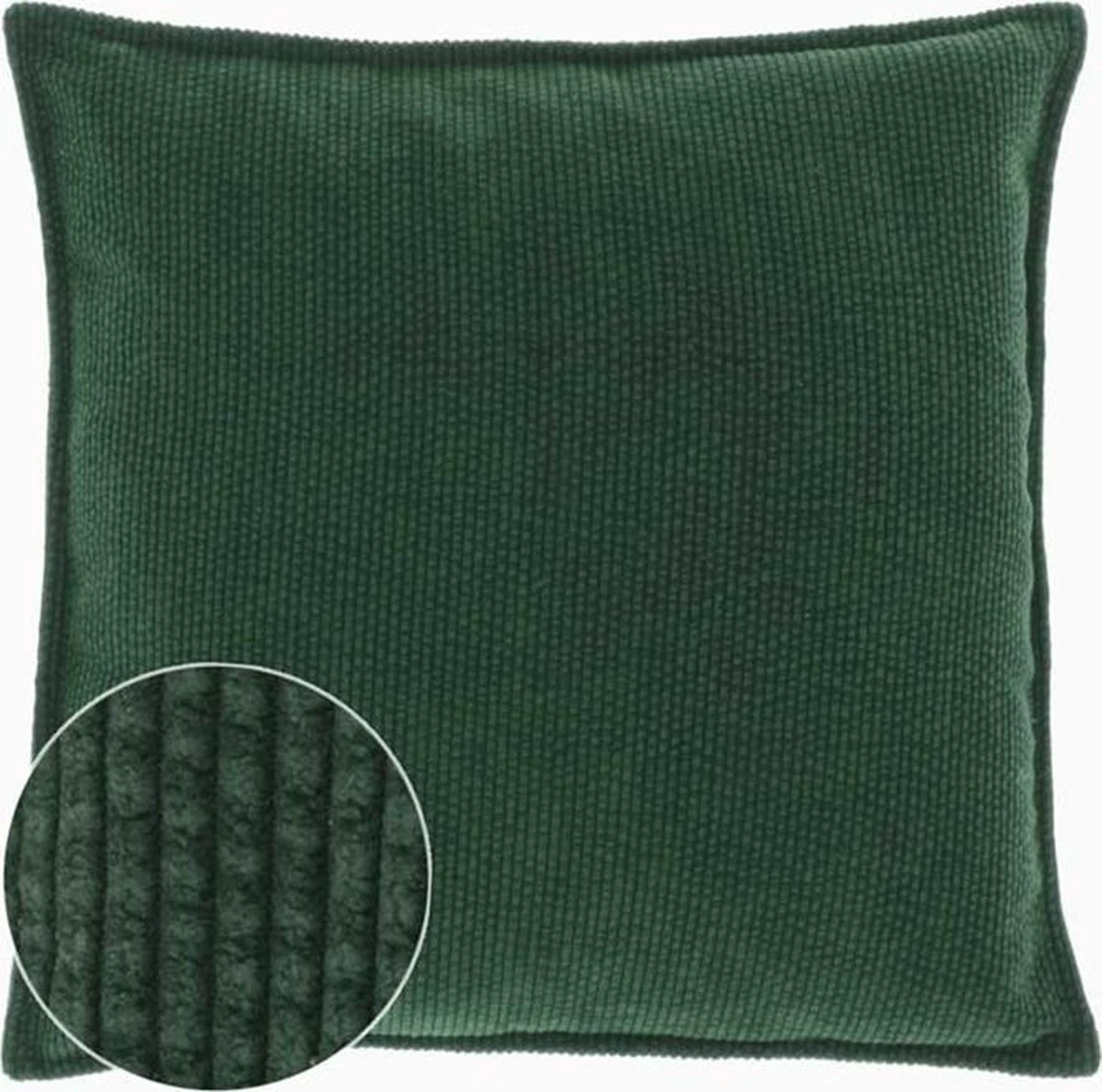 Unique Living | Kussen Janna 45x45cm Dark Green | Kussen Woonkamer Of Slaapkamer 1 Unique Living | Kussen Janna 45x45cm Dark Green | Kussen Woonkamer Of Slaapkamer