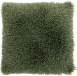 Unique Living Kussen Olaf Oil Green 45x45 - Met Vulling