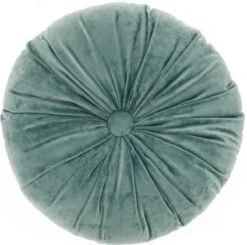 Unique Living - Kussen Tatum 40cm Ø Mineral Blue