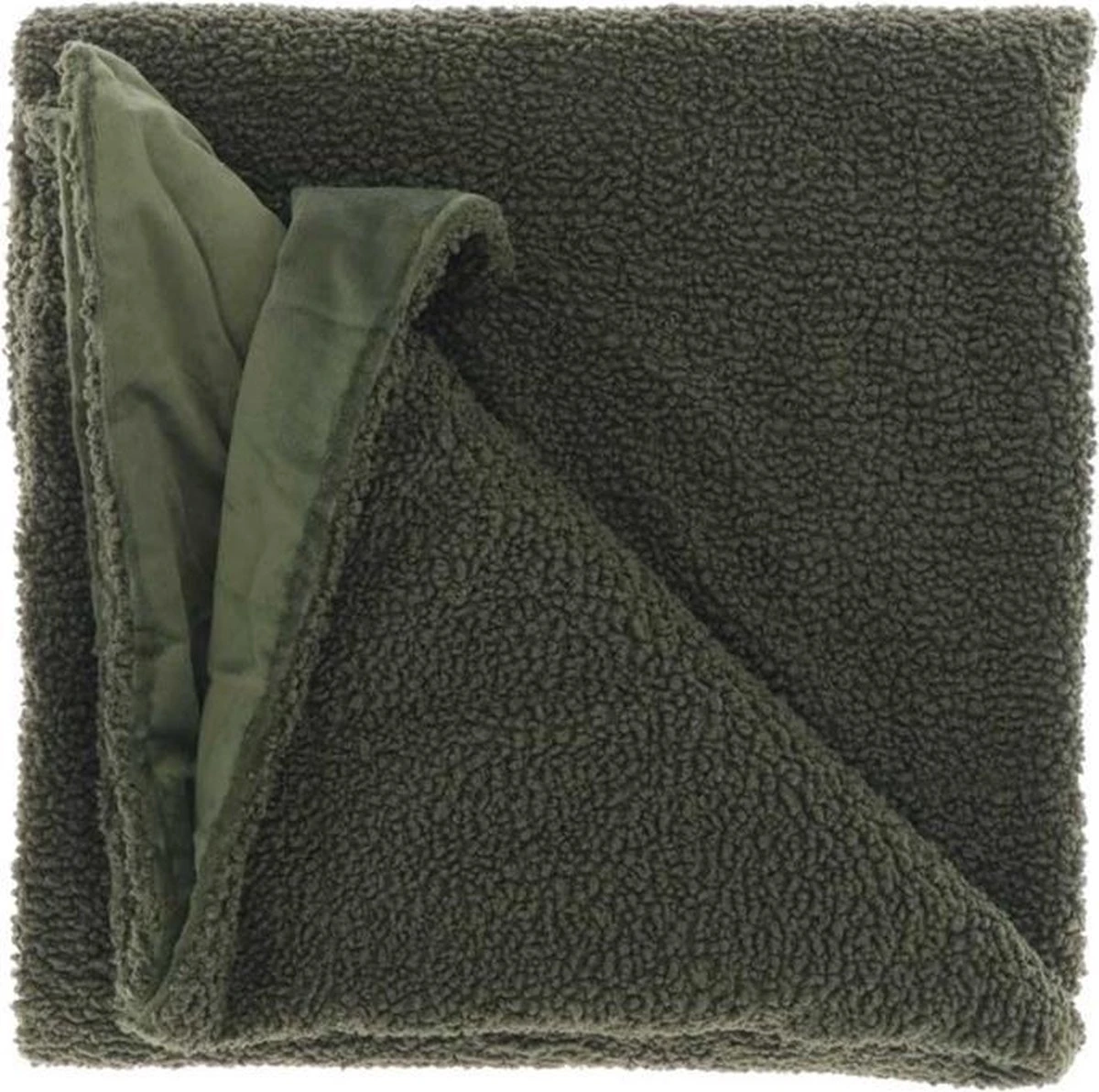 Unique Living | Plaid Romie 150x200cm Deep Green 1 Unique Living | Plaid Romie 150x200cm Deep Green