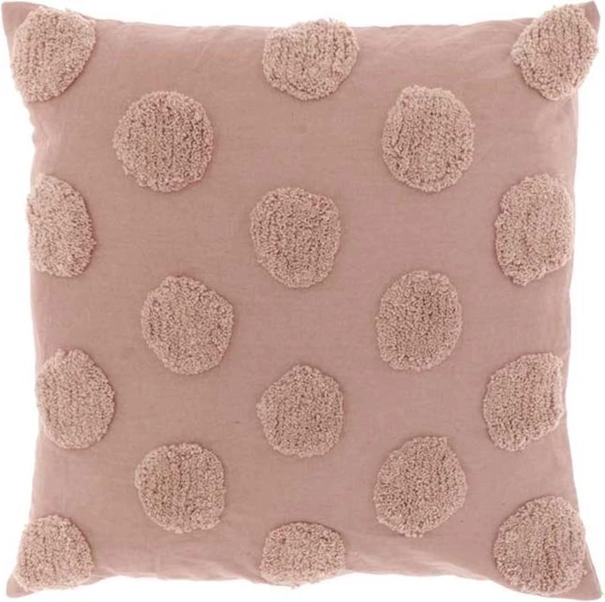Unique Living - Kussen Giel 45x45cm Old Pink 1 Unique Living - Kussen Giel 45x45cm Old Pink