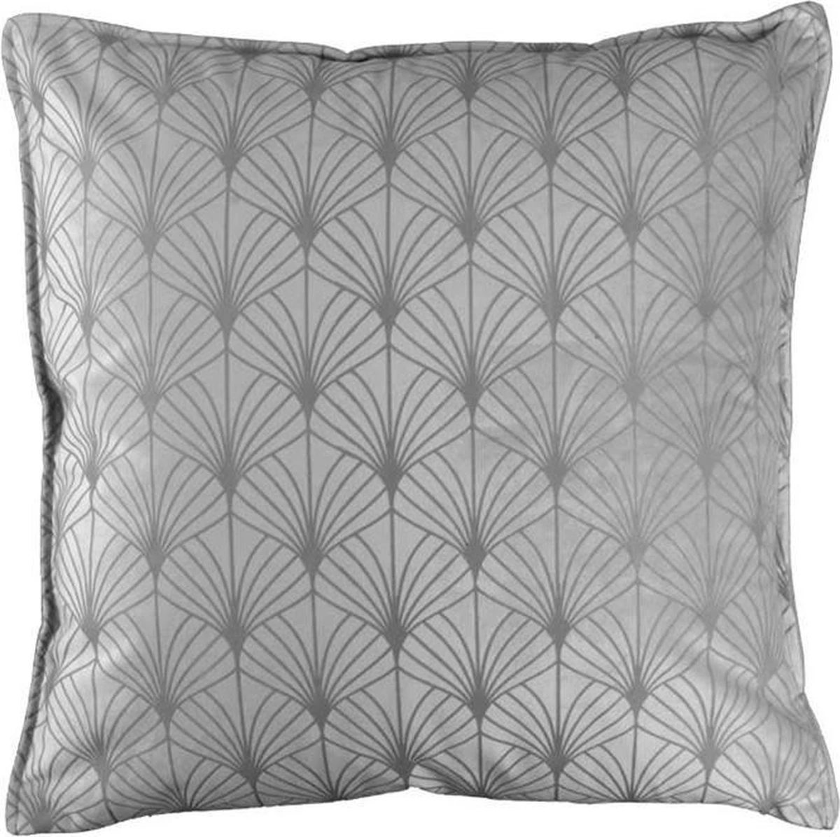 Unique Living | Kussenhoes Danilo 45x45cm Grey 1 Unique Living | Kussenhoes Danilo 45x45cm Grey