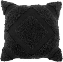 Unique Living - Kussen Lark 45x45cm Black