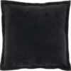 Unique Living | Kussen Tatum 45x45cm Black | Kussen Woonkamer Of Slaapkamer