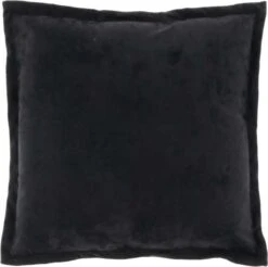 Unique Living | Kussen Tatum 45x45cm Black | Kussen Woonkamer Of Slaapkamer